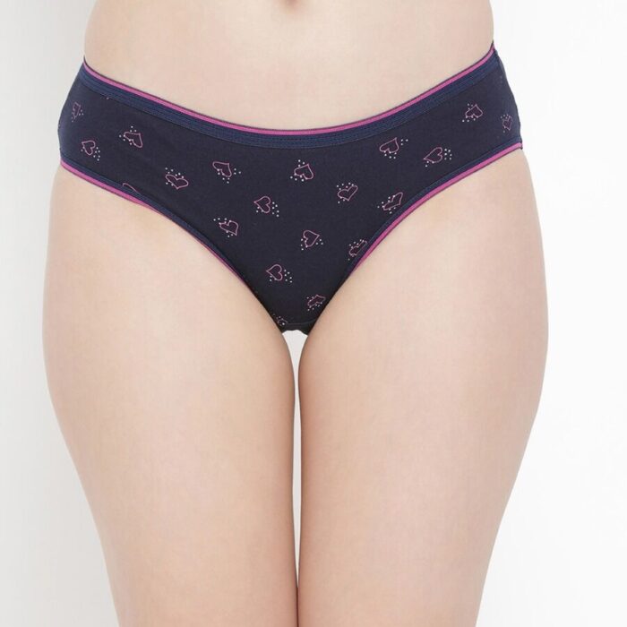 Softline 7800 Outer Elastic Fit Panty Assorted Dark Print Pack Of 3